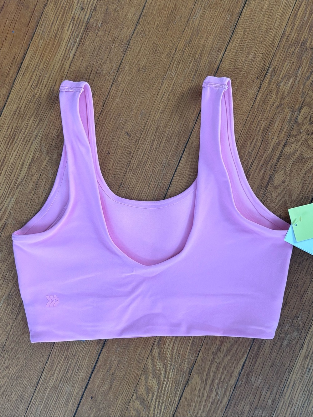 All in Motion Softline Pink Sports Bra Cropped Tank NWT Small - Picture 2 of 8